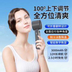 Ventilateur portable Madefan 2400 mAh : contrôle progressif à 100 vitesses et ventilateur de cou à porter