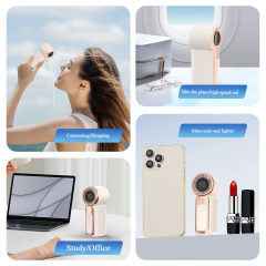 Madefan 3000mAh Handventilator: 19000 U/min Turbo, 100 Geschwindigkeitsstufen, Mini-tragbar