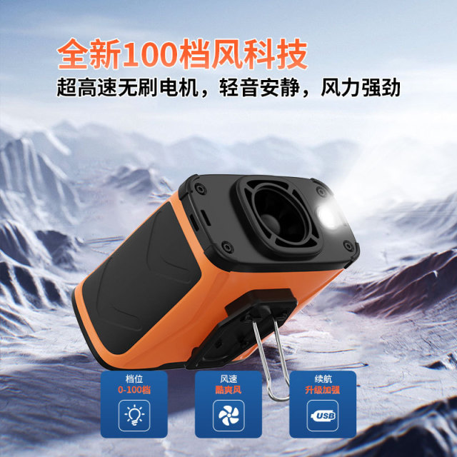 Madefan Hochgeschwindigkeits-Taillenventilator: 10000-mAh-Akku und Kühlung in Industriequalität