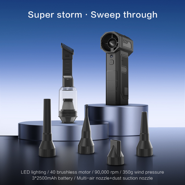 Madefan Jet-Ventilator mit 90.000 U/min: Hochgeschwindigkeits-Akku-Gebläse für die professionelle Reinigung