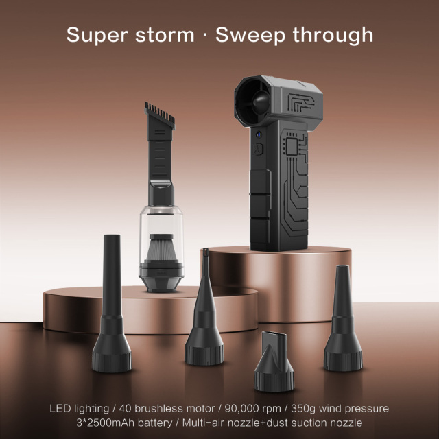 Madefan 80,000 RPM Jet Fan: High-Speed Blower & Portable Vacuum Cleaner