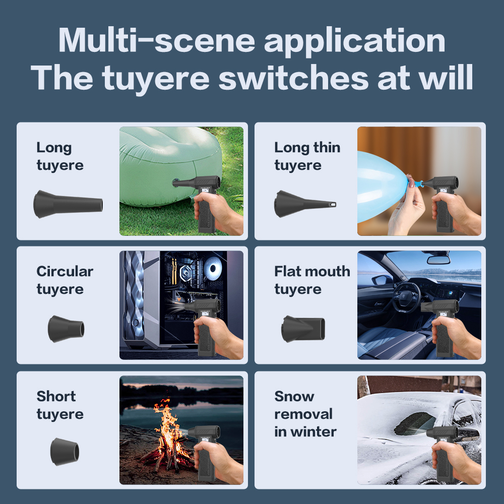 Madefan 138,000 RPM Jet Fan: High-Speed Dust Blower & Vacuum for Workshops