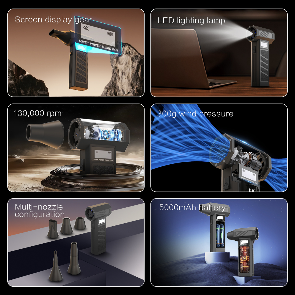 Madefan 120.000 U/min Jet-Lüfter P30: Hochgeschwindigkeitsgebläse und -sauger für Werkstätten