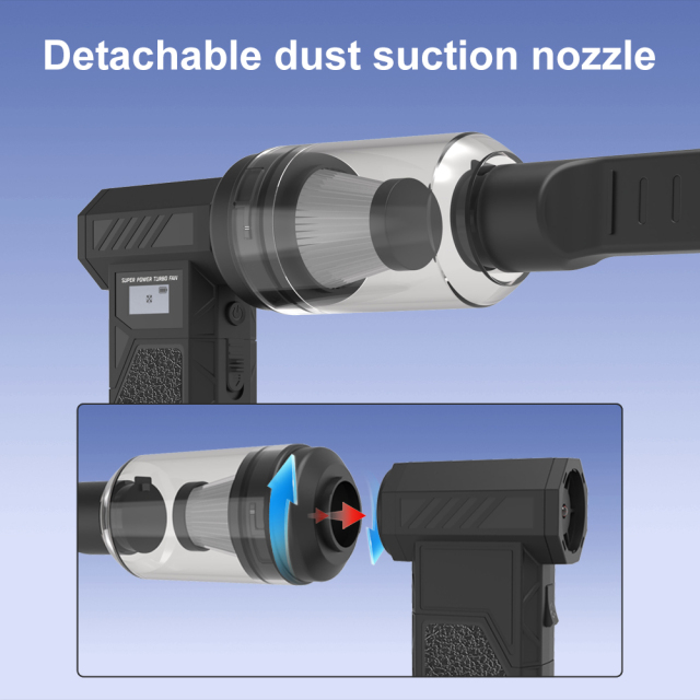 Madefan 138,000 RPM Jet Fan: High-Speed Dust Blower & Vacuum for Workshops