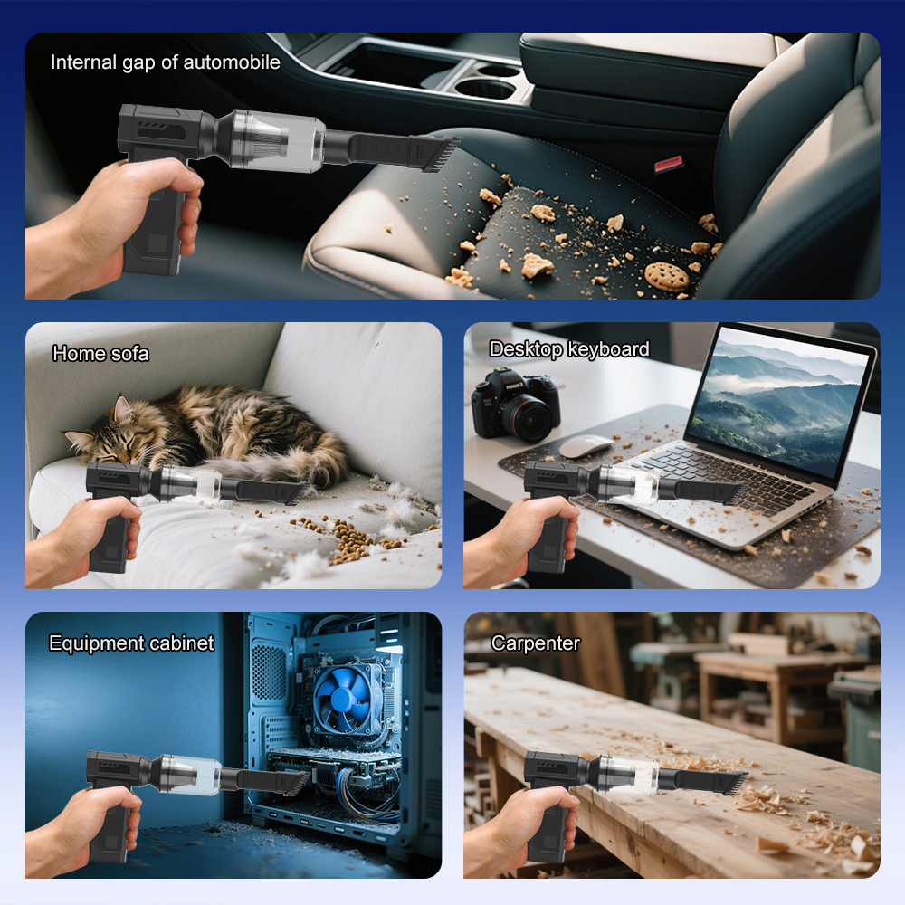 Madefan Jet-Ventilator mit 90.000 U/min: Hochgeschwindigkeits-Akku-Gebläse für die professionelle Reinigung