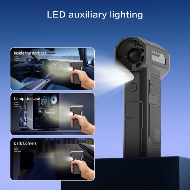 Madefan Jet-Ventilator mit 90.000 U/min: Hochgeschwindigkeits-Akku-Gebläse für die professionelle Reinigung