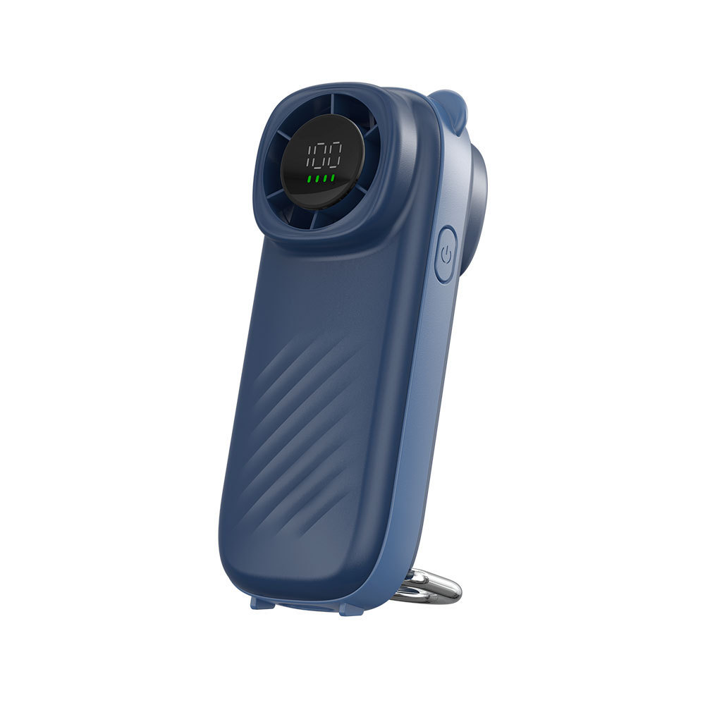 Madefan 3000mAh Handheld Fan: 100-Speed Stepless Control & Ultra-Compact Design