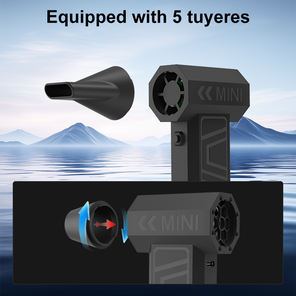 Madefan 105.000 U/min Jet-Ventilator: Hochgeschwindigkeits-Schmutzgebläse und Staubsauger