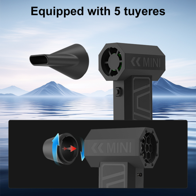 Madefan 105.000 U/min Jet-Ventilator: Hochgeschwindigkeits-Schmutzgebläse und Staubsauger