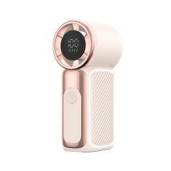 Madefan 3000mAh Handventilator: 19000 U/min Turbo, 100 Geschwindigkeitsstufen, Mini-tragbar