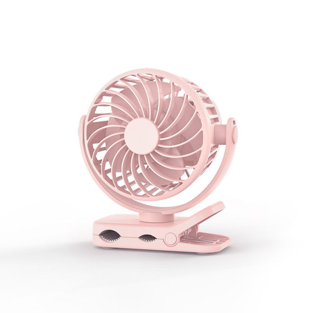 Madefan Mini-Clipventilator: 360°-Drehung, 4 Geschwindigkeitsstufen & 1500-mAh-Akku