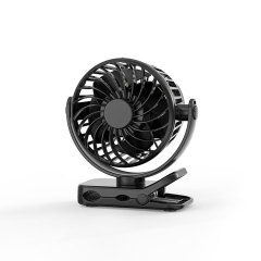 Madefan Mini-Clipventilator: 360°-Drehung, 4 Geschwindigkeitsstufen & 1500-mAh-Akku