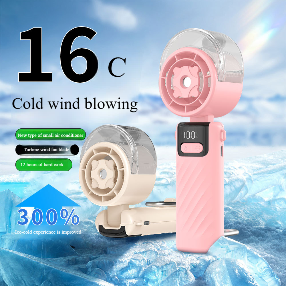 Madefan Portable Misting Fan with 40ml Water Tank & 4000mAh Battery