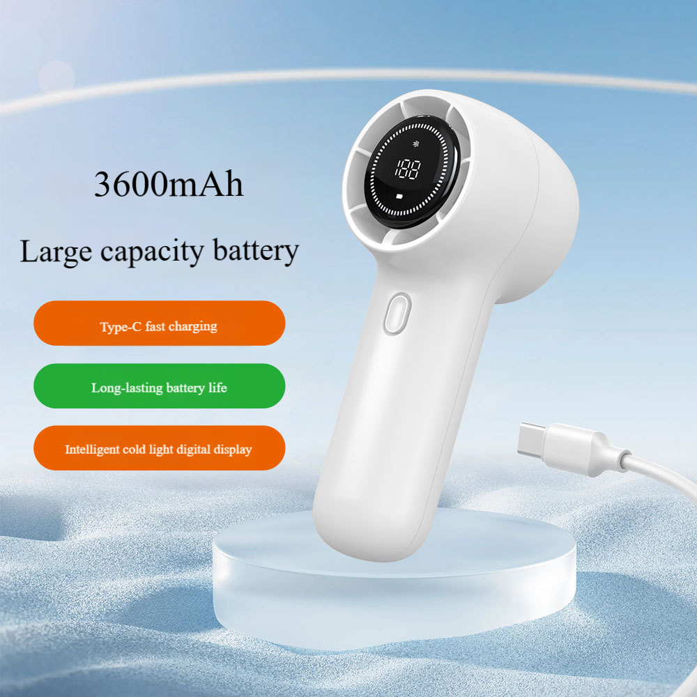 Madefan 11000 U/min Hochleistungs-Handventilator, 3600 mAh, stufenlose Geschwindigkeitsregelung