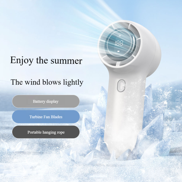 Madefan 11000 U/min Hochleistungs-Handventilator, 3600 mAh, stufenlose Geschwindigkeitsregelung