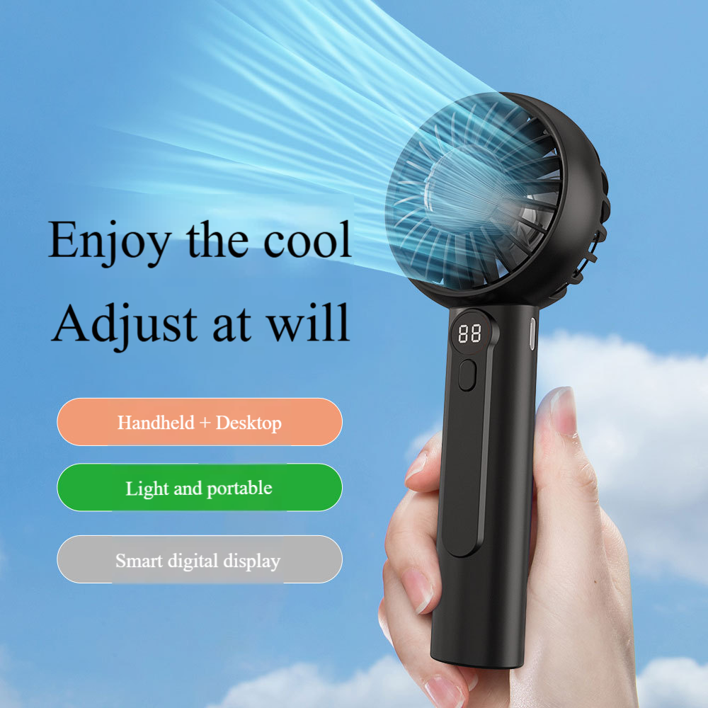 Madefan SM-F076 Dual Blade High Speed Fan with Digital Display Wholesale