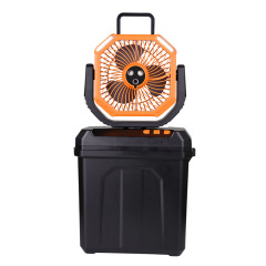 Ventilatore da campeggio nebulizzatore Madefan X18 da 20000 mAh con luce LED e telecomando