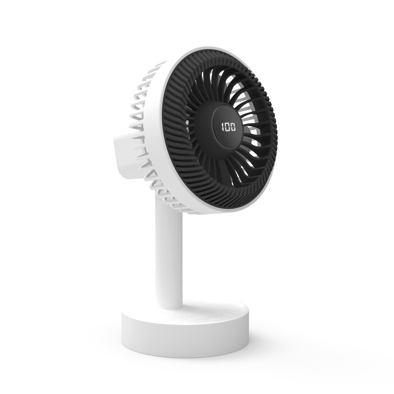 Madefan W002 100-Speed Portable Desktop Fan with Auto-Oscillation