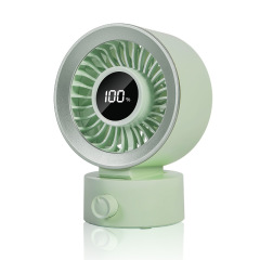 Madefan F43 Portable Desk Fan with LCD Display & Dual-Channel Airflow