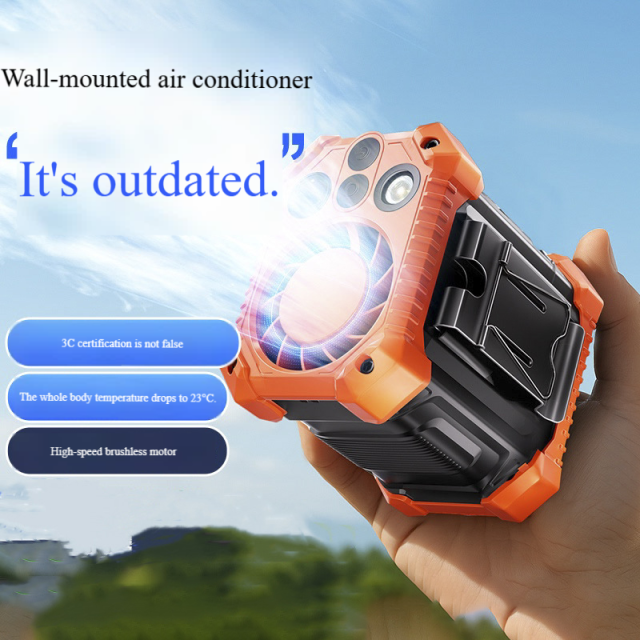 Madefan SM-F016 9000mAh Industrial Waist Fan with 199 Speed Settings