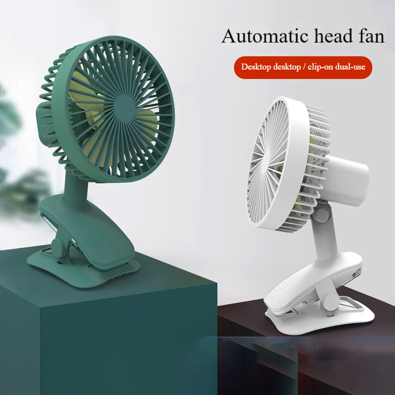 Madefan W13 Rechargeable Misting Clip Fan with 3 Speeds & Quiet Brushless Motor