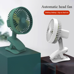 Madefan W13 Rechargeable Misting Clip Fan with 3 Speeds & Quiet Brushless Motor