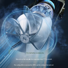 Madefan F009 Industrial Waist Fan with 199 Speeds & Replaceable Battery