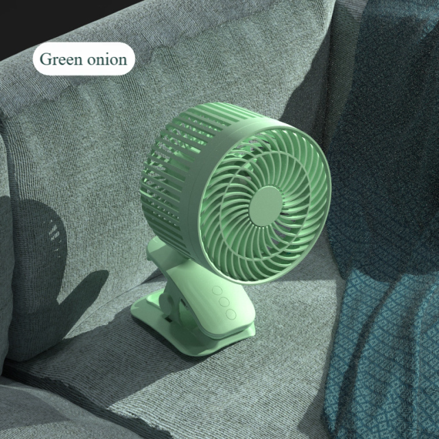 Madefan W22 Rechargeable Clip-on Fan with 3 Speeds & Robust Clamp for Strollers