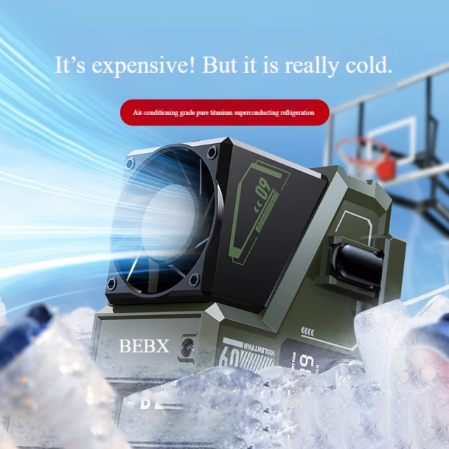 Madefan F009 Industrial Waist Fan with 199 Speeds & Replaceable Battery