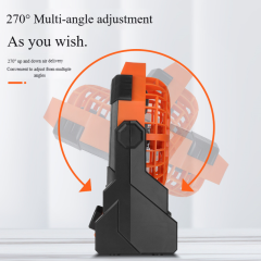Madefan X3 7800mAh Rechargeable Camping Fan with Stepless Speed & LED Light