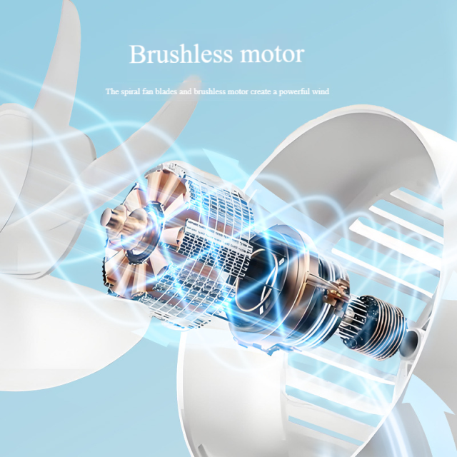 Madefan F43 Portable Desk Fan with LCD Display & Dual-Channel Airflow