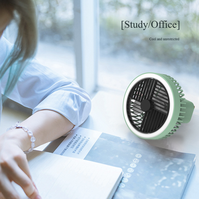 Madefan W23B Portable Tripod Fan with 3 Speeds & Long-Life Rechargeable Battery