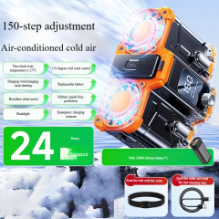 Madefan F010PRO Dual-Engine Industrial Waist Fan with 150 Speeds & 8000mAh