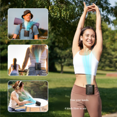 Madefan GF01 High-Velocity Industrial Waist Fan with 15000RPM Turbo Motor