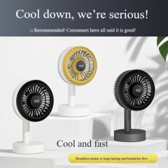 Madefan W002 100-Speed Portable Desktop Fan with Auto-Oscillation