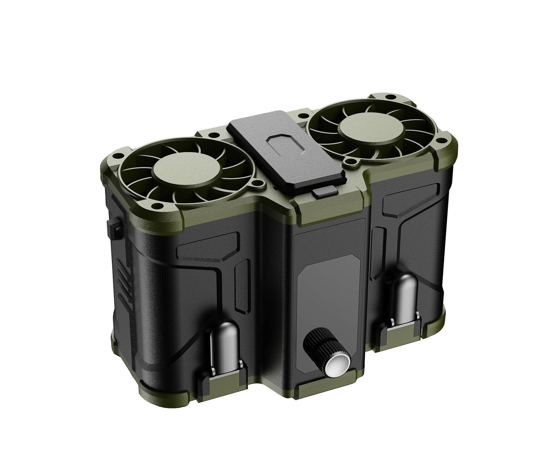 Madefan F010PRO Dual-Engine Industrial Waist Fan with 150 Speeds & 8000mAh