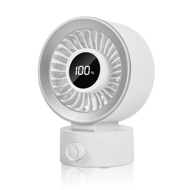 Madefan F43 Portable Desk Fan with LCD Display & Dual-Channel Airflow