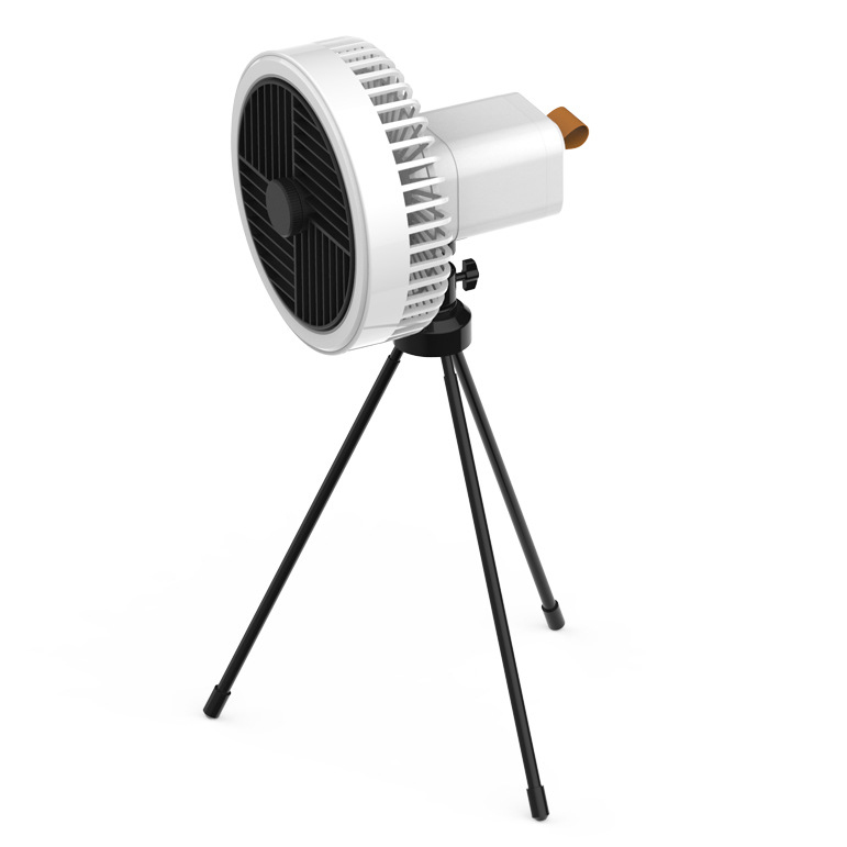 Madefan W23B Portable Tripod Fan with 3 Speeds & Long-Life Rechargeable Battery