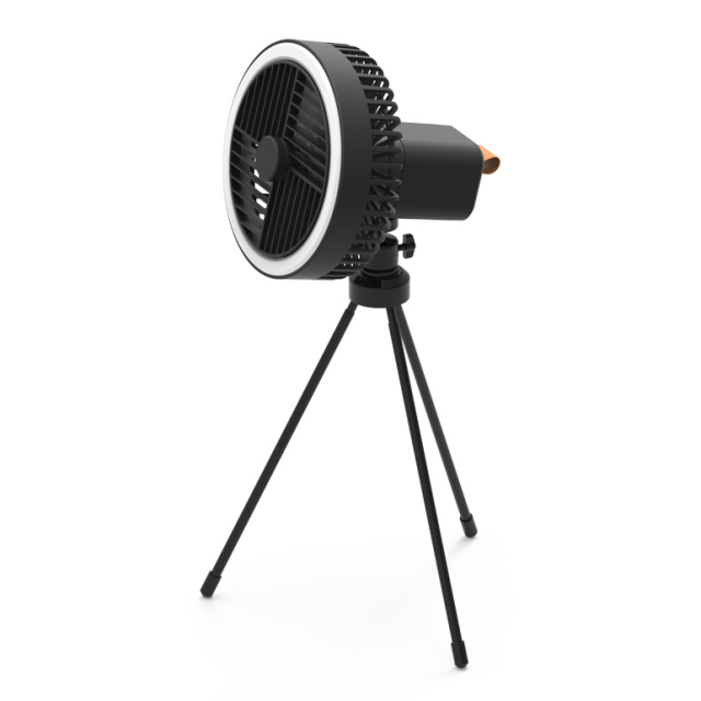 Madefan W23B Portable Tripod Fan with 3 Speeds & Long-Life Rechargeable Battery