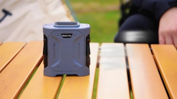 Madefan GF02 Industrial Waist Fan with 15000RPM Turbo & Power Bank