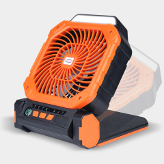 Madefan X16 Solar Rechargeable Camping Fan with LED Lantern & Compass