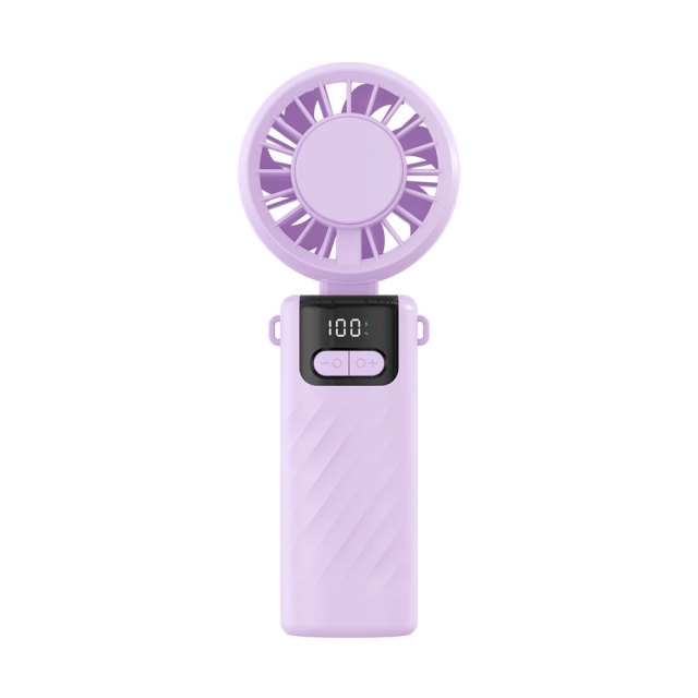 Madefan Handheld Fan with 2400mAh Battery, Portable Design, Mist Function & 5 Colors Available