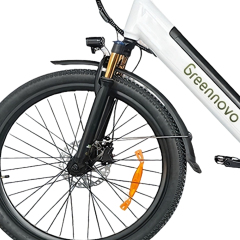 Электрический городской велосипед Greennovo ECT-F001 — свобода выбора для поездок по городу.