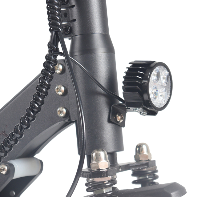 Trottinette électrique Greennovo ESC-T011 avec siège et double système de freinage