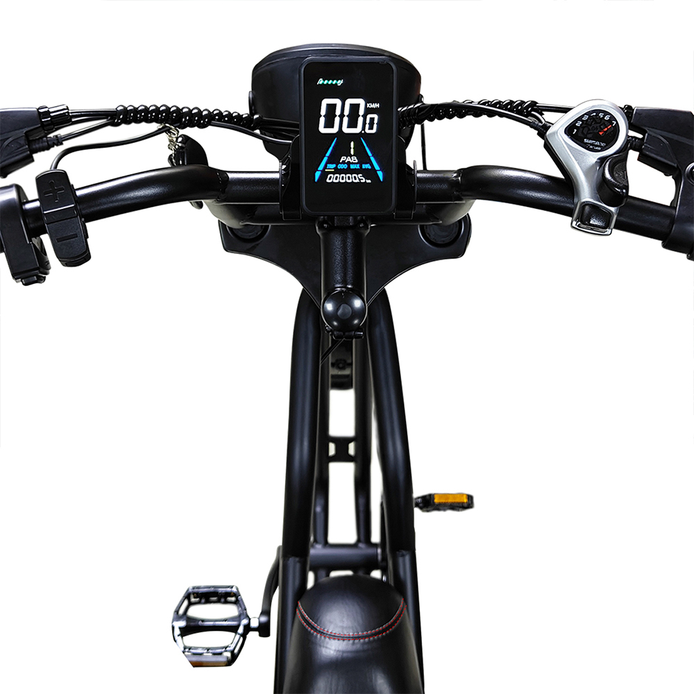 Greennovo ESM-V001, bicicleta eléctrica de ruedas anchas, flexible para viajes, comienza una nueva experiencia ciclista.