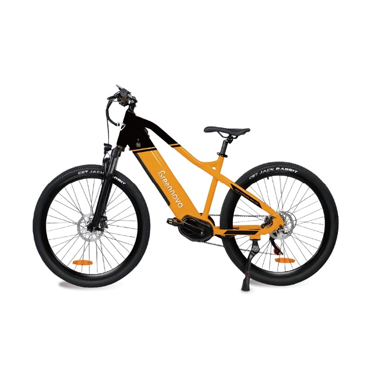 Bicicleta eléctrica Greennovo ERN-B001 con motor de 500 W de montaje mediano.