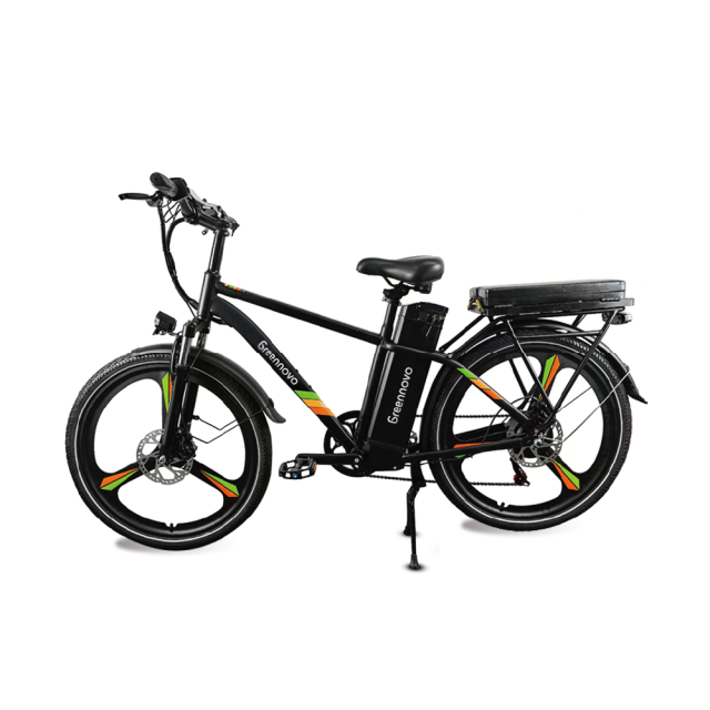 Электровелосипед Greennovo ESM-V004 для городских поездок, большой запас хода 90 км, сертификат UL.