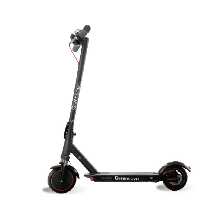 Patinete eléctrico Greennovo ESC-T010 para adultos, largo alcance, neumáticos macizos de 8,5 pulgadas, motor de 500 W.