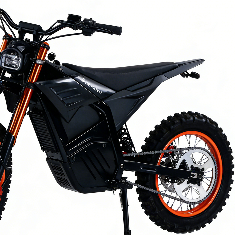 Greennovo Electric-Motorcycle EMT-F001 3500W Fat Tire 55km/h, 70km Electric dirt bike Mountain bike for adults 