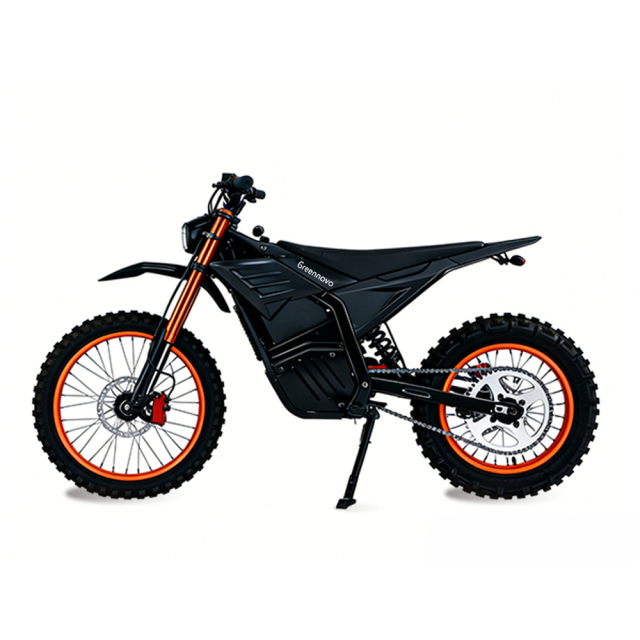 Электрический мотоцикл Greennovo EMT-F001 3500 Вт с широкими шинами, скорость 55 км/ч, запас хода 70 км. Электрический внедорожный велосипед. Горный велосипед для взрослых.